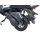 Motorroller Firejet 125 BMAX weiß-blau Euro 5 mit Topcase Scooter Roller 125 ccm 4 Takt